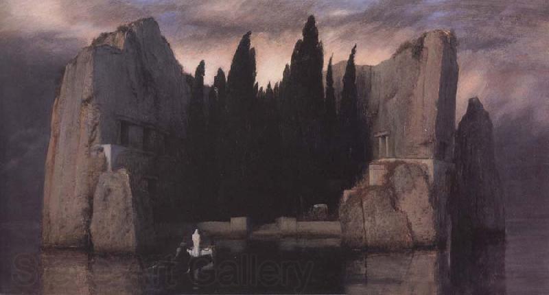 Arnold Bucklin The Isle of the Dead Spain oil painting art
